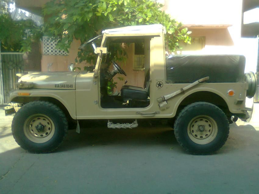 Mahindra army jeep #4